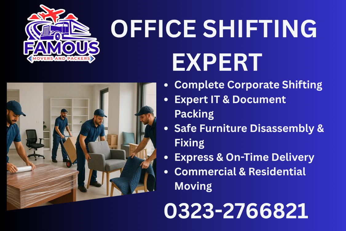OFFICE SHIFTING SERVICES