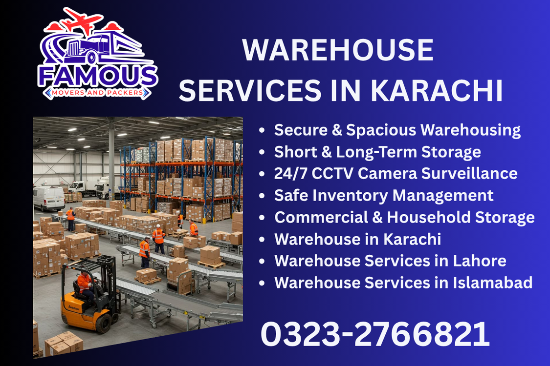 warehouse services in karachi